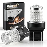 iBrightstar 7443 LED Bulb Red, 7440 LED Brake Light Bulbs Super Bright for Rear Brake Lights and Tail Lights, 2 Pack
