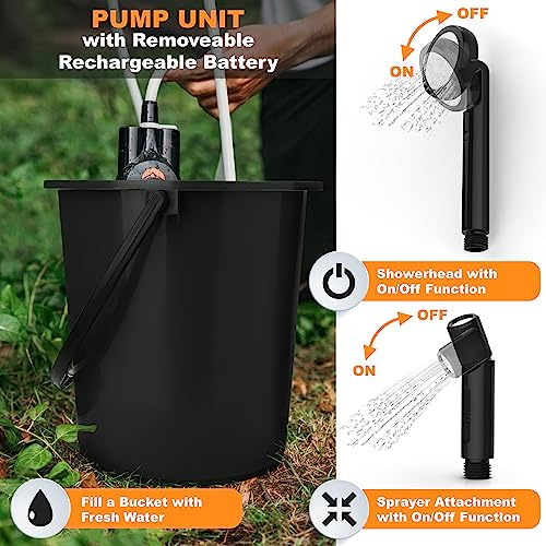 Ridgewinder RWPCSNOBAG01 Portable Shower For Camping thumb #1