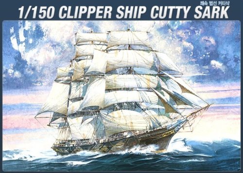 Clipper Cutty Sark maquette 1/150 de prestige Academy NIB14403 pour collectionneur