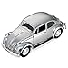 Produktbild TROIKA 1967 VW KÄFER  GAP24/MA (KÄFER, 1967, Maßstab 1:24)  Briefbeschwerer  Magnet  5 Büroklammern  bewegliche Türen  matt  Official licensed product by Volkswagen