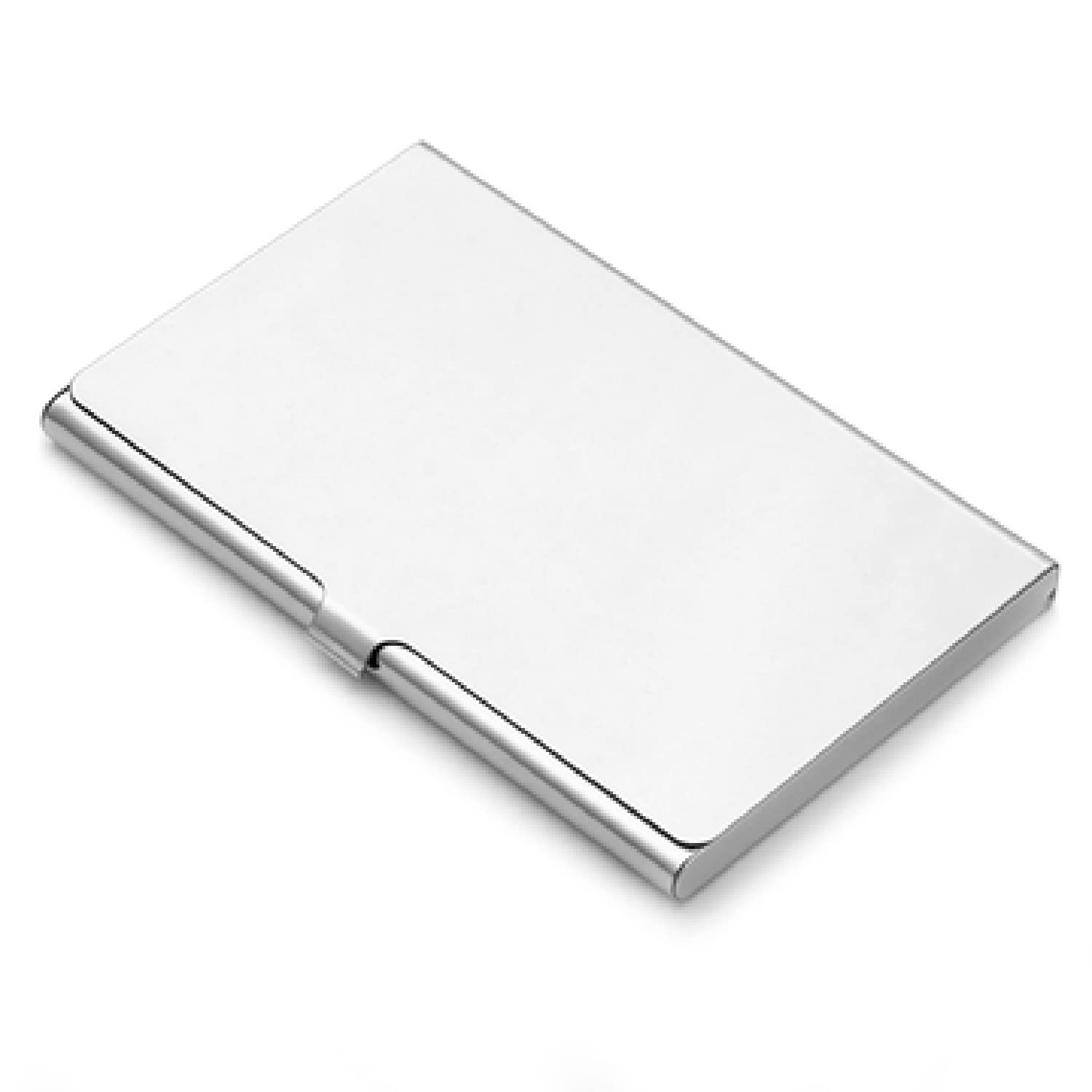 ATM Men and Women Slim Stainless Steel Wallet Card Case/Business Card Holder (Style 1)-image-9