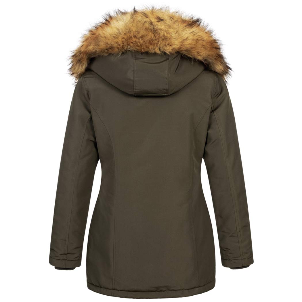 Elara Parka Invernale da Donna Cappotto Chunkyrayan