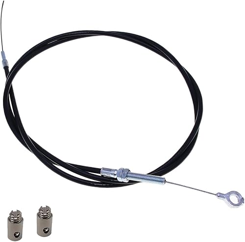 1 cable del acelerador de kart de 71 pulgadas, cable del acelerador con anillo, accesorios de repuesto para kart, compatible con carrito de Go Kart