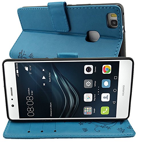 KUAWEI Custodia Huawei P9 Lite 2016 Flip Cover