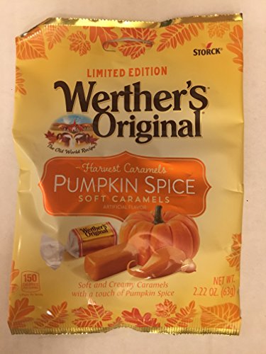 Werther's Original Harvest Caramels: Pumpkin Spice Soft Caramels...
