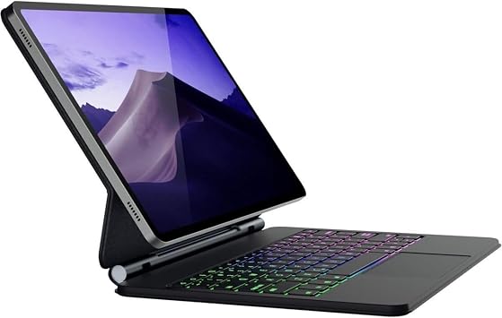 Magic Keyboard Touchpad Rgb Light Keyboard Case Compatible with Fogy Galaxy Tab S10+ 12.4
