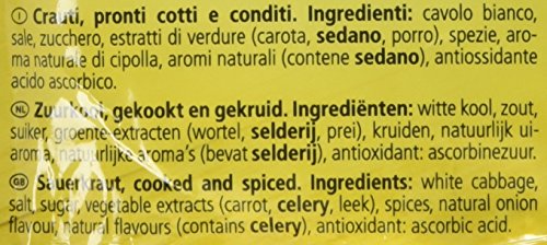 Hengstenberg Mildessa Sauerkraut, 400 g, Abtropfgewicht 350 g