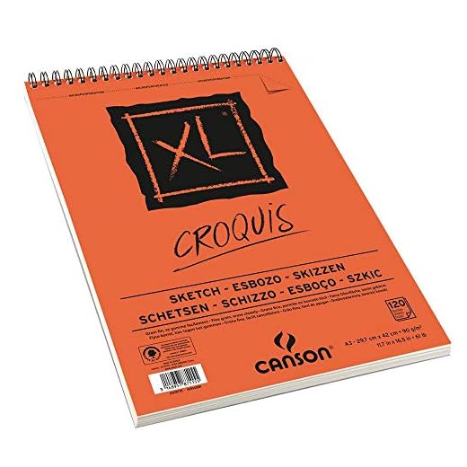 Bloc dibujo croquis din a3 microperforado 29,7x42 cm 120 hojas grano fino 90 gr