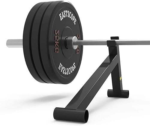 Vista 2 de CKIDS Deadlift Jack levantador de pesas para cambios rápidos de peso olímpico, se utiliza como placas de peso de carga y descarga para ejercicio