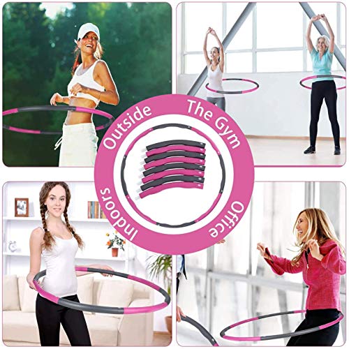 JOLIGAEA Hula Hoop Fitness, Hula Hoop per Adulti e...