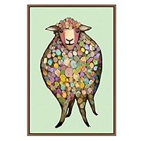 SIGNWIN Framed Canvas Wall Art Animal Painting Canvas Prints Home Artwork Decoration for Living Room,Bedroom - 16