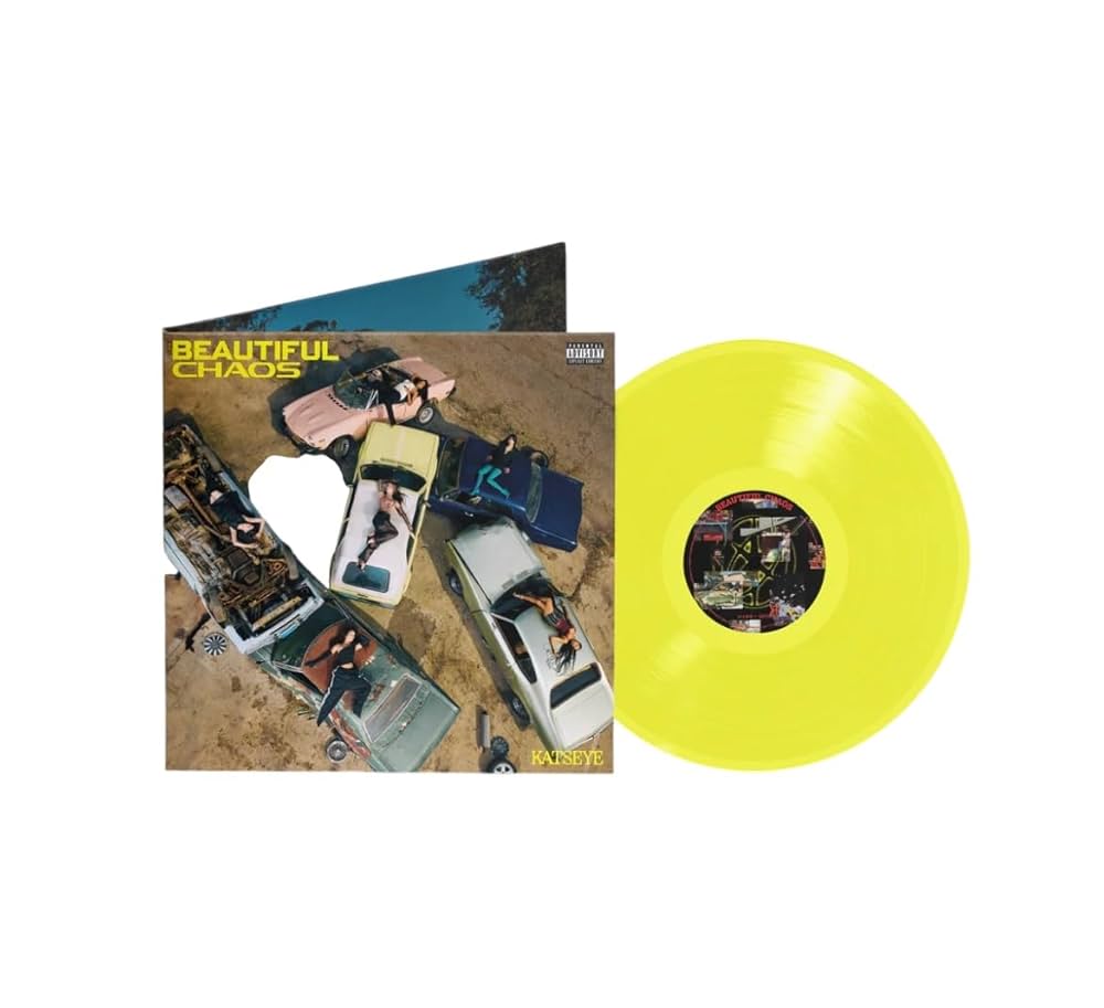 Amazon.com: Katseye Beautiful Chaos Exclusive Yellow Jelly Vinyl