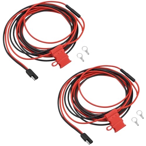 2-Pack HKN4137A HKN4137 DC Power Cable for Motorola CDM750 CM200 CM300 PM400 GM388 GM3188 GM950 GM3688 CM300 CDM1250 XPR4550 Radi HKN9402 HKN4137AR