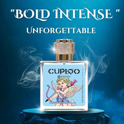Image of Yamu Cupido Eau De Parfum for Men & Women | Long Lasting Luxury Romantic Fragrance | Premium Perfume Spray, Citrus Musk Scent, 50 mL