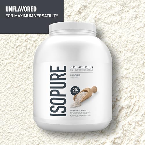 Image of Zero Carb 100% Whey Protein Isolate - Unflavored (4.5 Lbs. /70 Servings)
