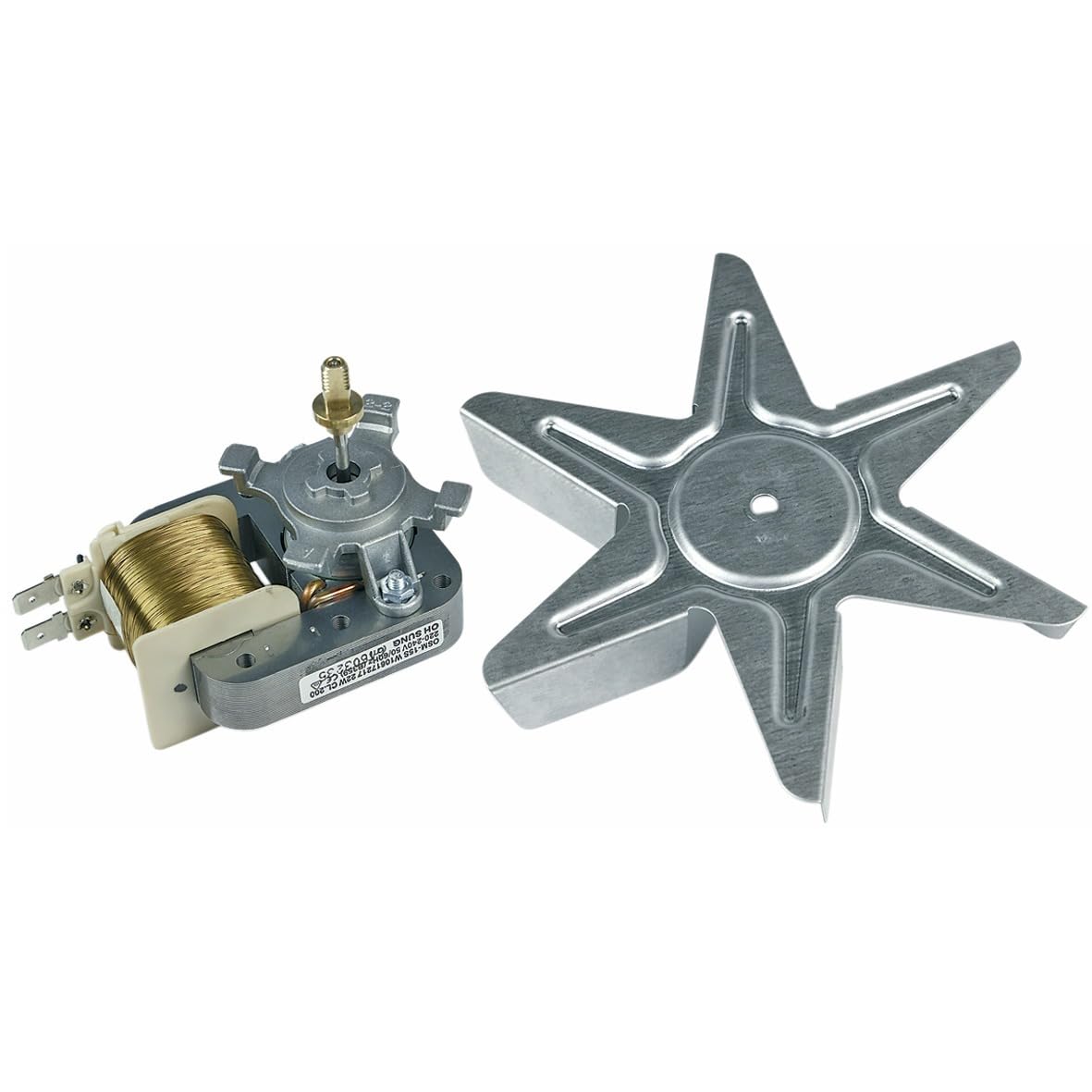 ORIGINAL Bauknecht Whirlpool 481010781691 Heißluftherdventilator Ventilator Flügel Backofen Herd auch Indesit-Company C00398229