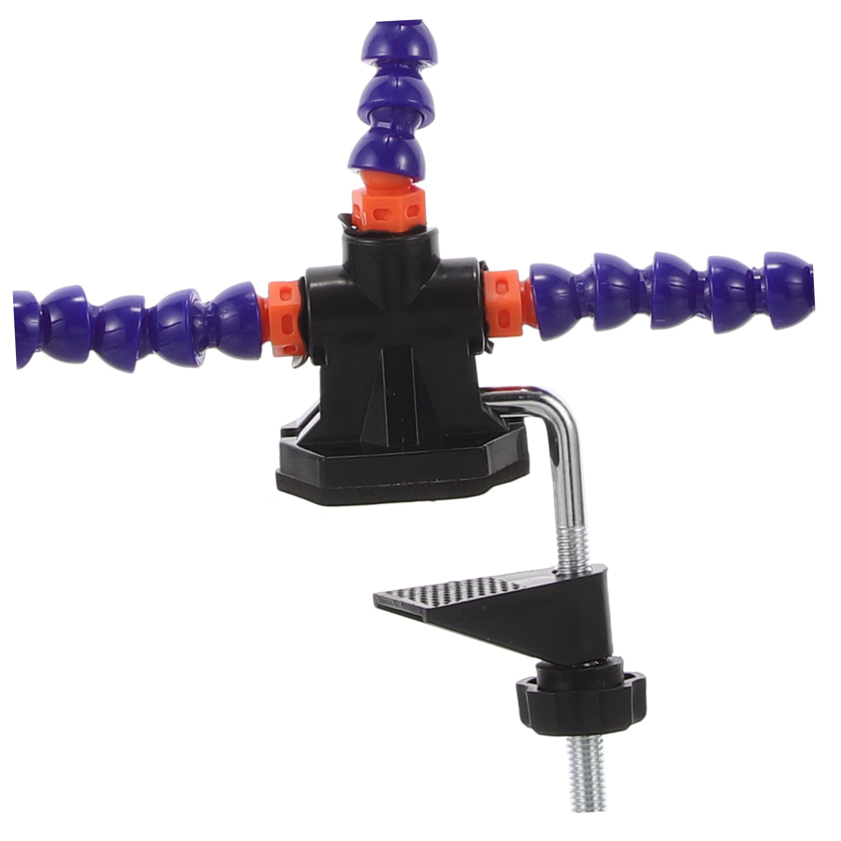 Mikikit 5sets Supporto Per Saldatura Con Braccia Flessibili e Pinze Stazione Per Riparazione Pcb Utensile Versatile Per Progetti Di Fai Te e Modellismo
