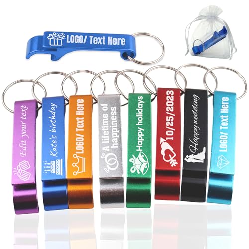 Custom Bottle Opener Keychain Personalized Keychain Bulk Wedding Party Favors Custom Keychain Personalized Bottle Opener Keychains Bulk