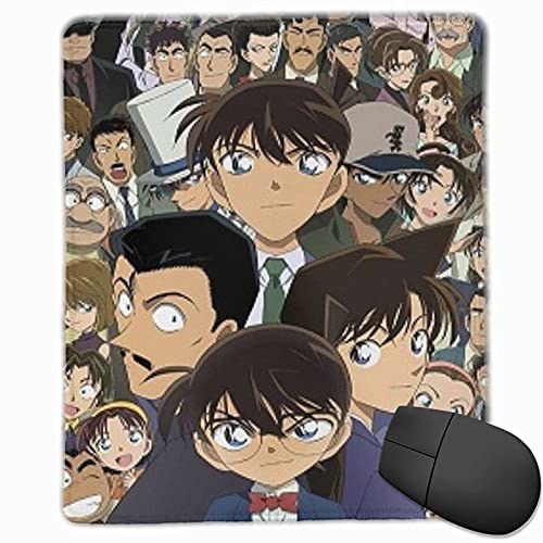 名探偵コナン マウスパッド、18*22*0.3cm ゲーミングマウスパッド 防水 防塵 滑り止め 水洗い 耐久性良い Fpsゲーム おしゃれ, オフィス/サイバーカフェなど適用 名探偵コナン マウスパッド、18*22*0.3cm ゲーミングマウスパッド 防水 防塵 滑り止め 水洗い 耐久性良い Fpsゲーム おしゃれ, オフィス/サイバーカフェなど適用