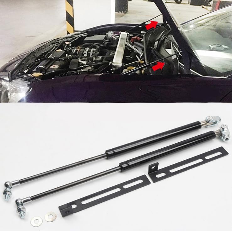 Vérin de capot moteur premium pour Subaru BRZ et Toyota 86 de 2012