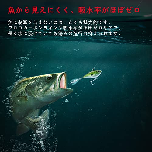 ランケル（RUNCL） フロロカーボンライン ショックリーダー 274m 457m 914m (1号 1.2号 1.5号 2号 2.5号 3号 3.5号 4号 5号 6号 7号 8号) ナイロンライン フロロマイスター フロロライン クリア 5lb-32lb 3枚目