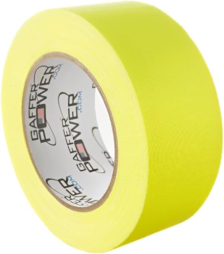 Miniatura 23 de Gaffer Power Real Professional Grado Premium Cinta Gaffer Fabricada en los Estados Unidos - Blanco 2 Pulgadas X 30 Yardas - Cinta Gaffer de Servicio