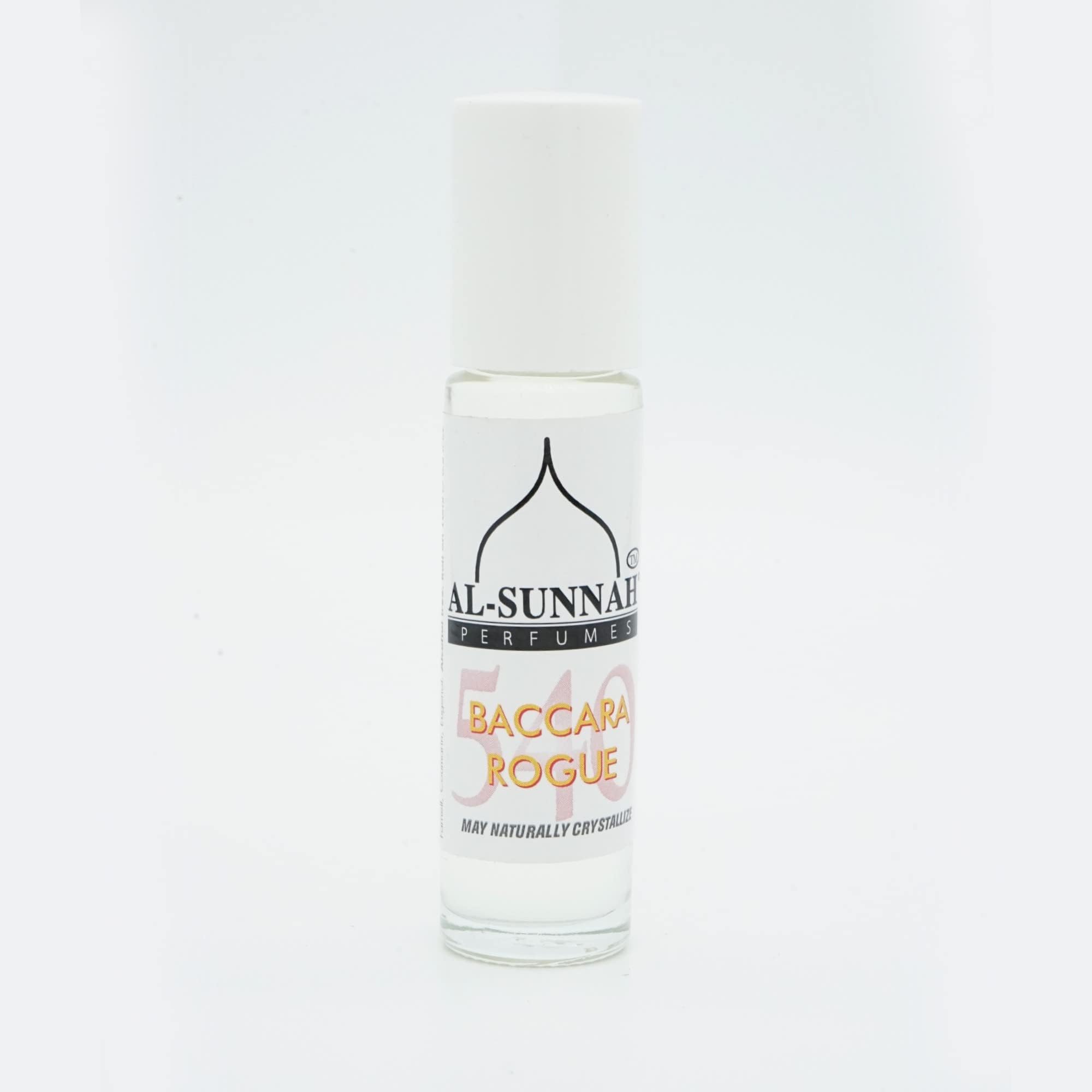 Al-Sunnah Attar Perfumes Arabic Oil Based Alcohol Free Fragrance Oud Ittr 10ml (Baccara Rogue 540)