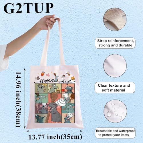 Bolso Tote Remy Rat para fans y chefs miniatura 3