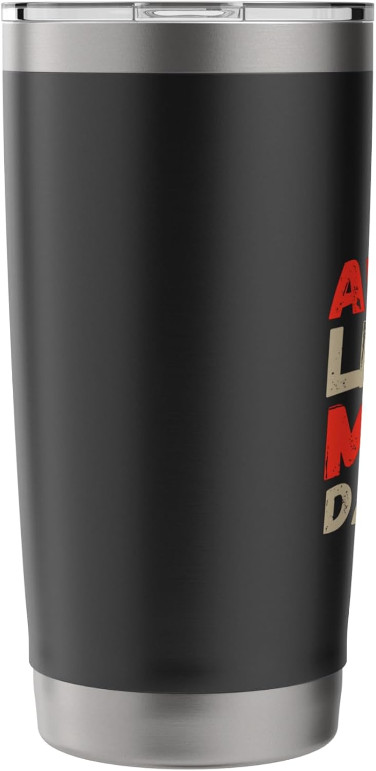 Awesome Like My Middle Daughter Stainless Steel Insulated Tumbler - Image 4