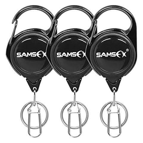 SAMSFX Fliegenfischen Zinger Retractor für Getriebewerkzeuge Halter Cover