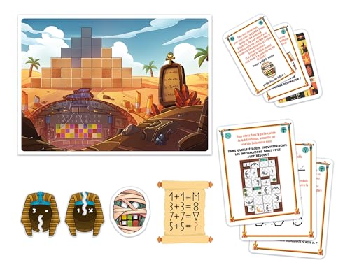 Clementoni Escape Game voyage dans le temps 3 aventures Dés - vue 5