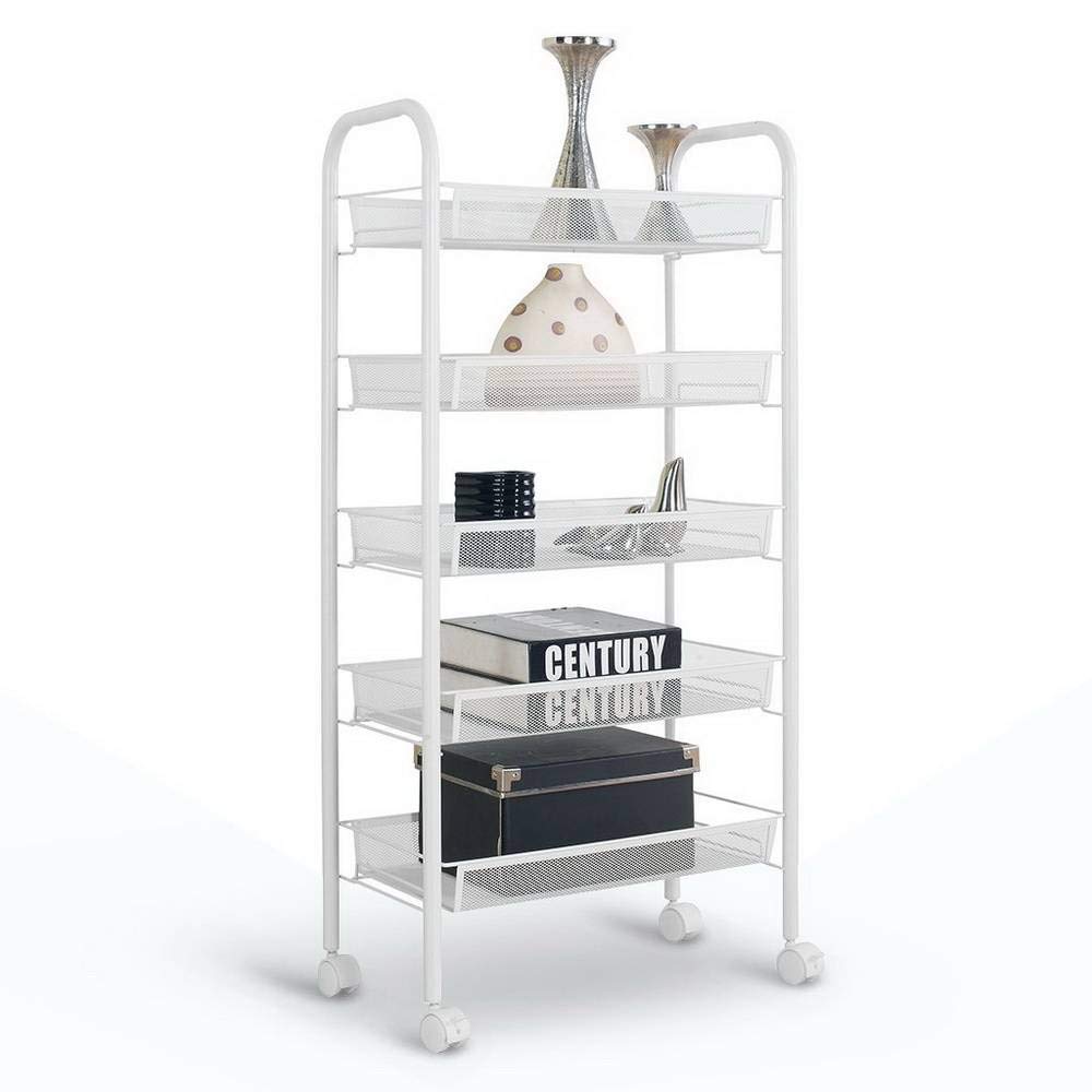 Buy 5 Layers Rolling Kitchen Island with with Net