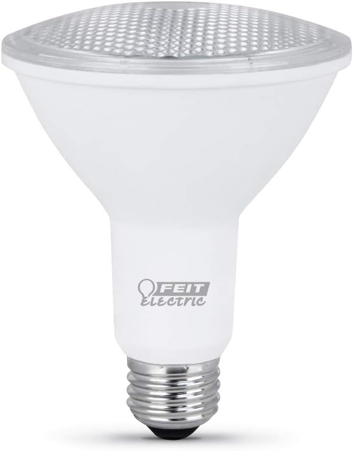 Feit Electric LED PAR30 Long Neck Medium E26 Base Light Bulb - 75W Equivalent - 10 Year Life - 750 Lumen - 3000K Warm White - Non-Dimmable | 3-Pack