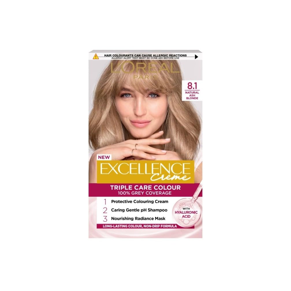L’oréal Paris L'oreal Excellence Creme Natural Ash Blonde 8.1