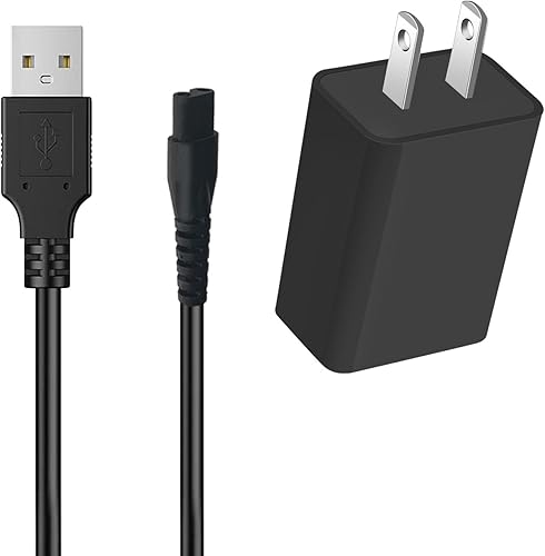 Cargador de afeitadora de 5 V 2 A, compatible con Skull Shaver Pitbull Silver ProGold ProPalmBeast Clipper, adaptador de fuente de alimentación