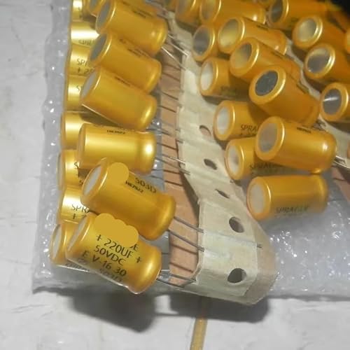 ZPFWDGBRH 5pcs 503D 50v220uf 10×16mm Vertical Cathode