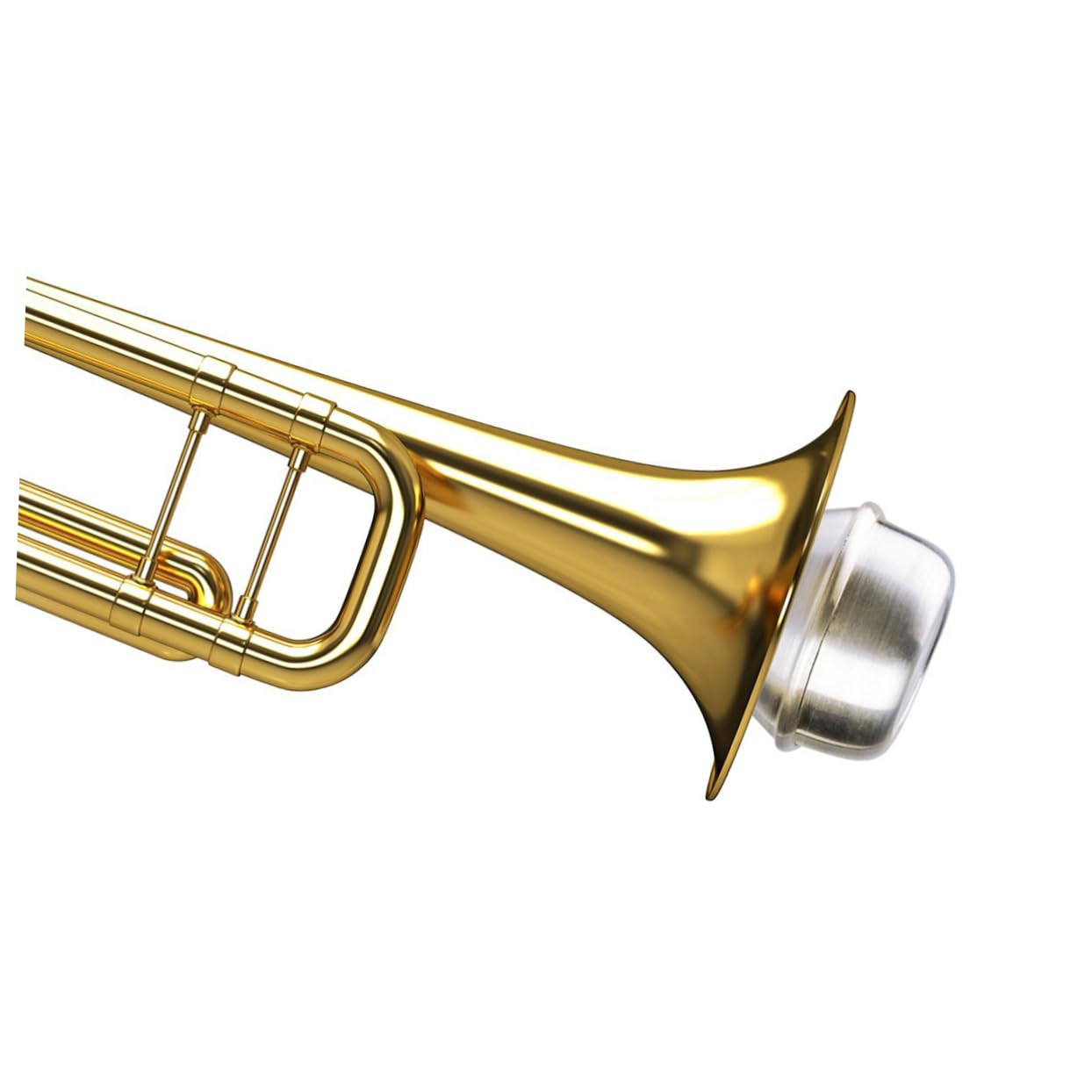SUPVOX Tromba Muta Con Silenziatore Da Pratica 3 Pezzi