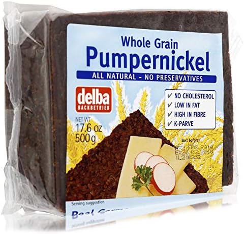 Delba Pumpernickel Bread - 500 gm
