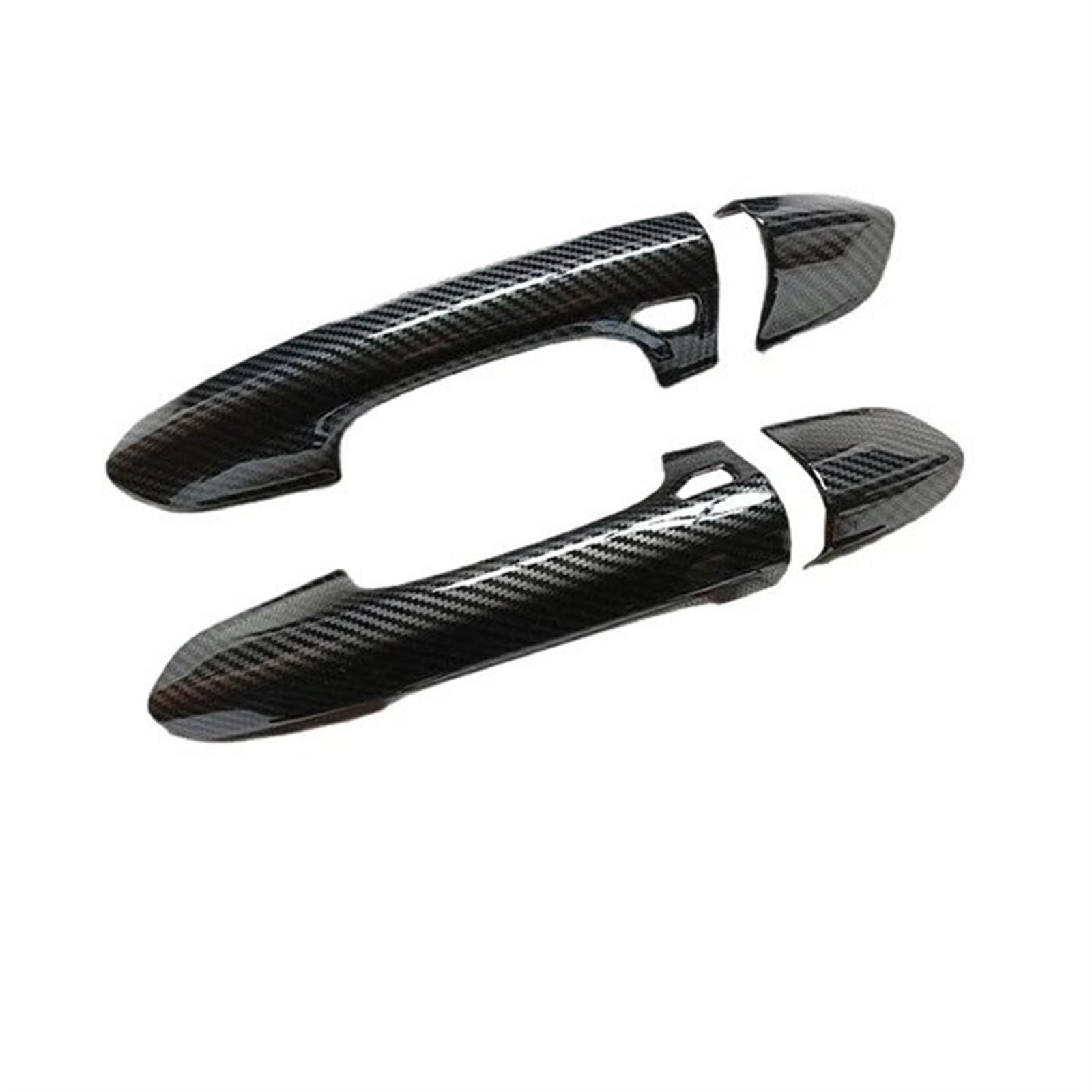 Ouvecr One Color For Mustang 6 Mk6 S550 2015 2016 2017 2018 2019 2020 2021 2022 2023 Carbon Fiber Door Handle Cover Car Exterior Accessories Car Outer Door Handle