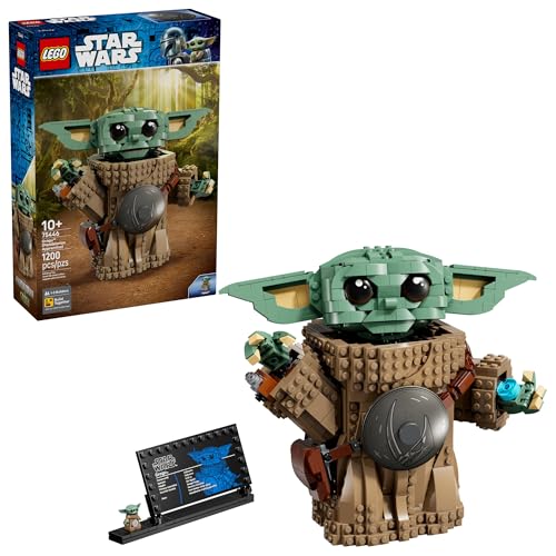 LEGO Star Wars Grogu (Mandalorian Apprentice) Building Toys - Build and Display Set for...