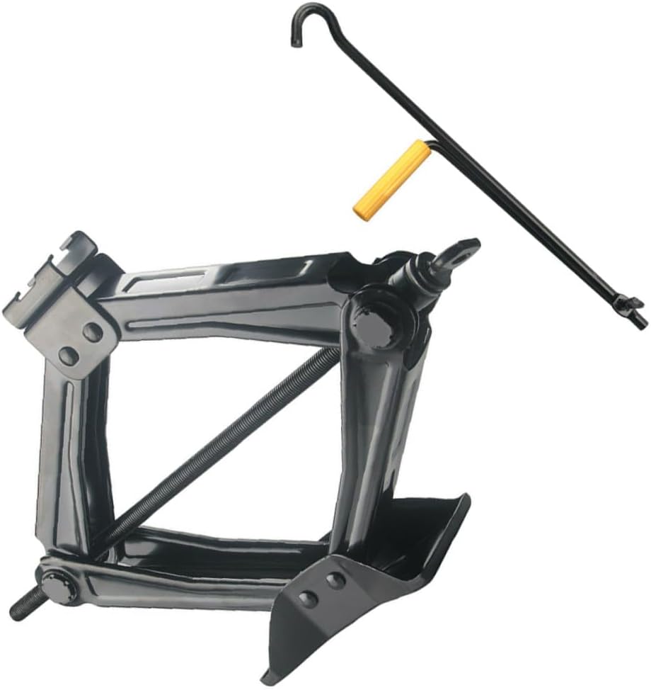 Healifty 5 Ton Hand Crank Scissor Jack Car Tire Repair Tool Manual Auto Lift Jack for SUV and Sedan Emergency Vehicle Maintenance Random Color