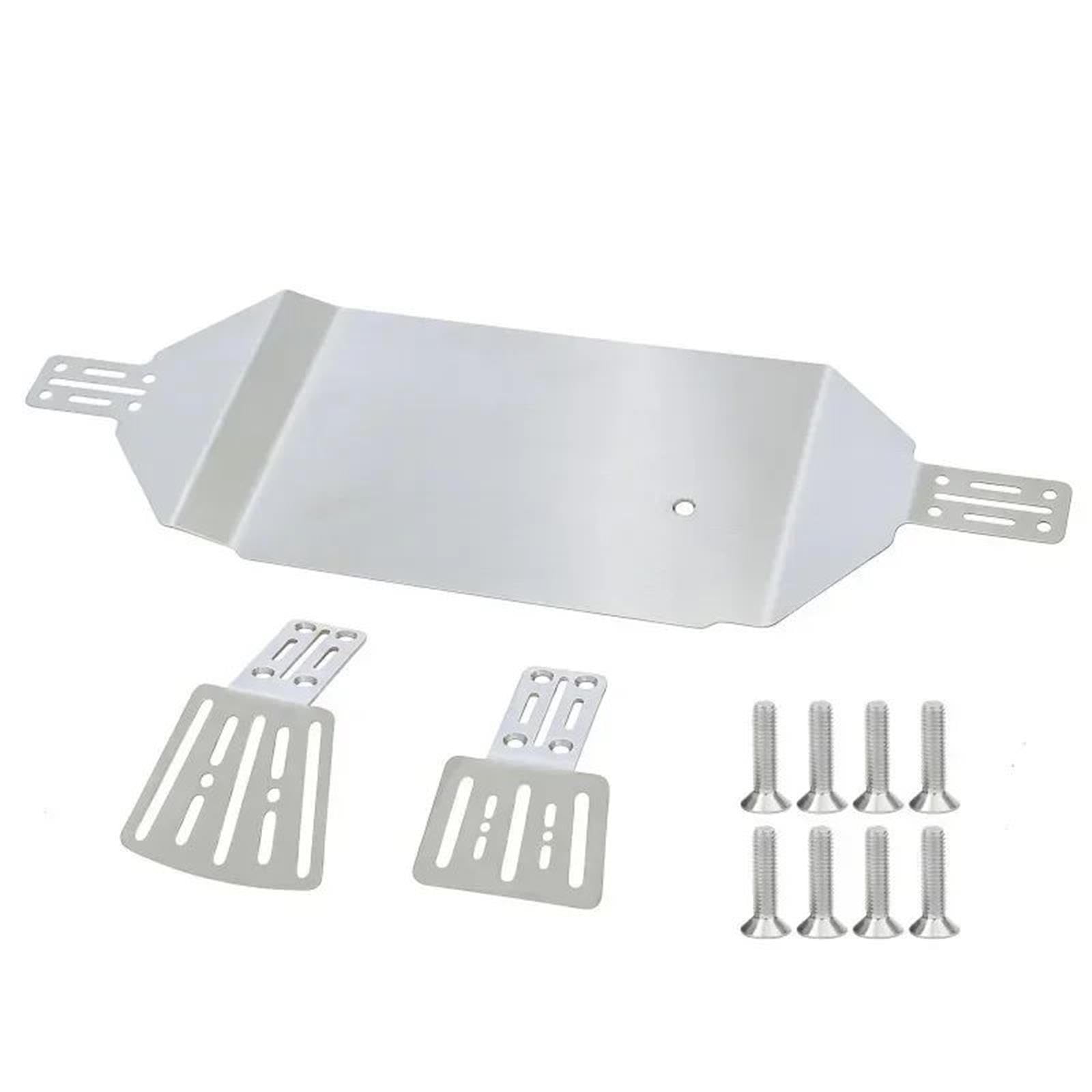 Placa Deslizamiento Chasis Acero Inoxidable para UDIRC GR S12 1/12 RC Kit