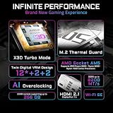 Photo of the GIGABYTE B850M AORUS Elite WIFI6E ICE AMD AM5 mATX Motherboard