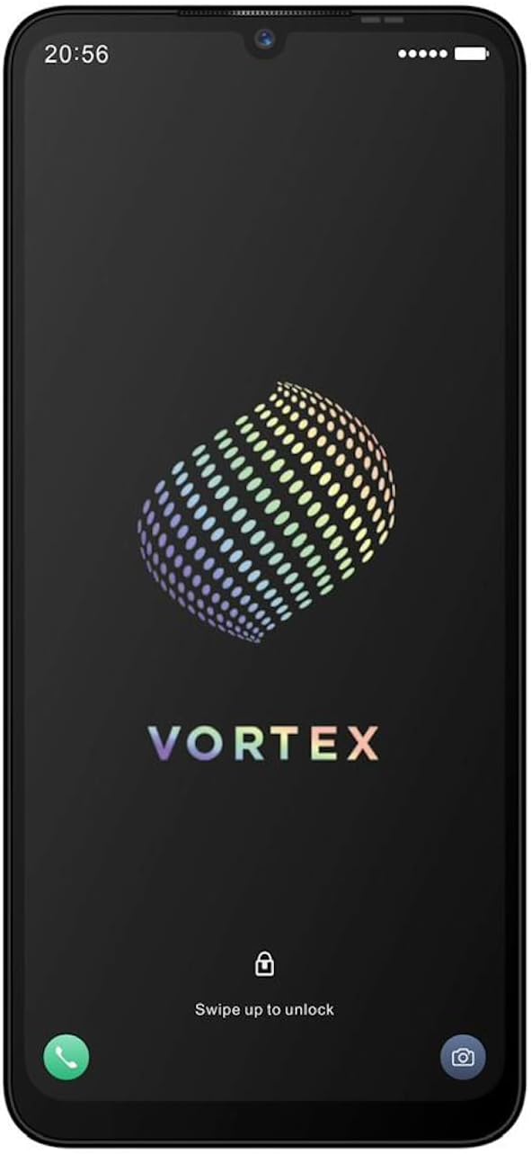 Vortex JK68 Unlocked Android 14 Smartphone: 6.745" HD+ IPS Display, 4GB RAM + 32GB Storage, Dual SIM, Black/Grey