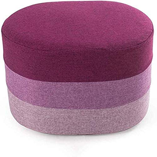 Chaise de maison confortable violette style colonne colorée