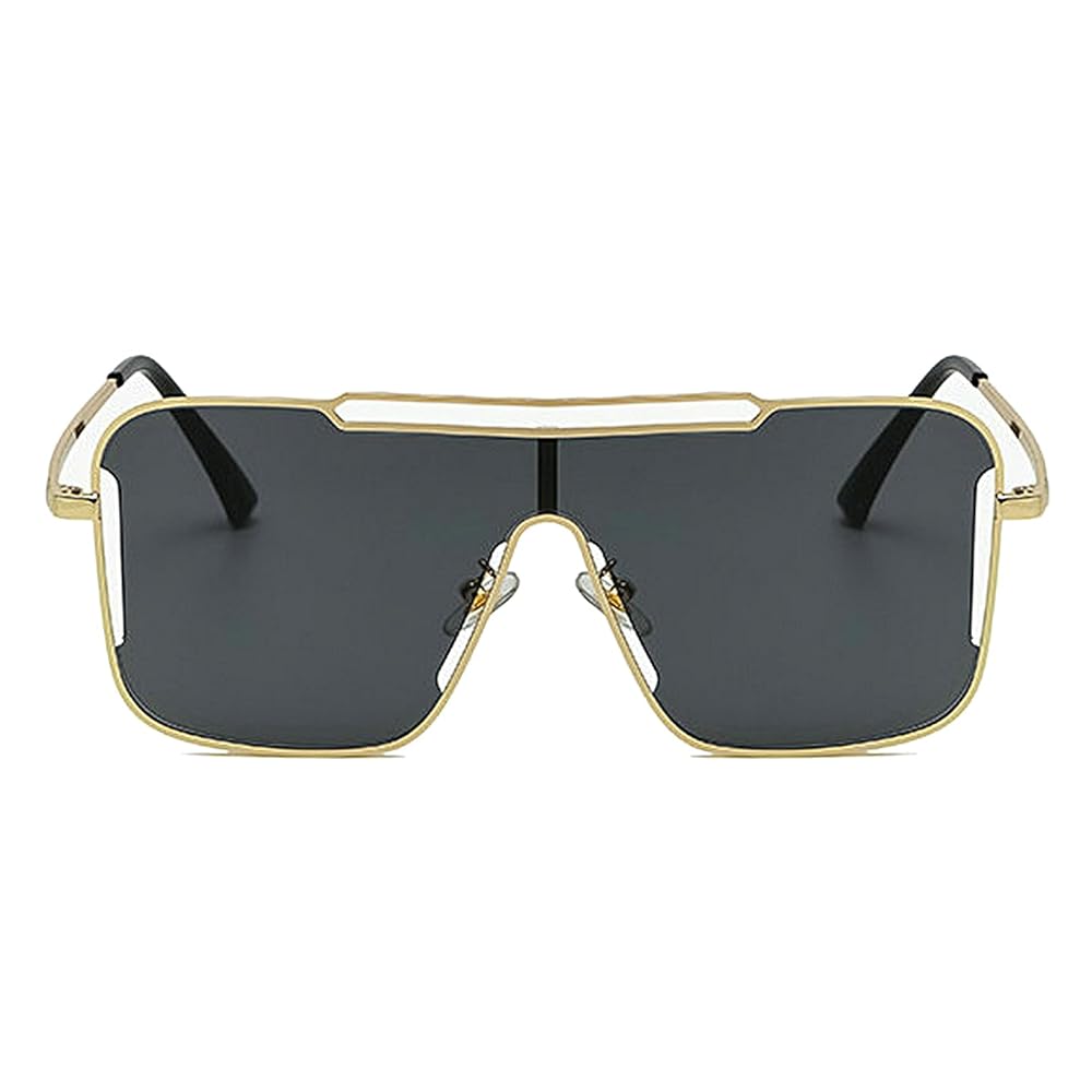 Amazon.com: COTIA Punk Square Sunglasses for Men Women Metal