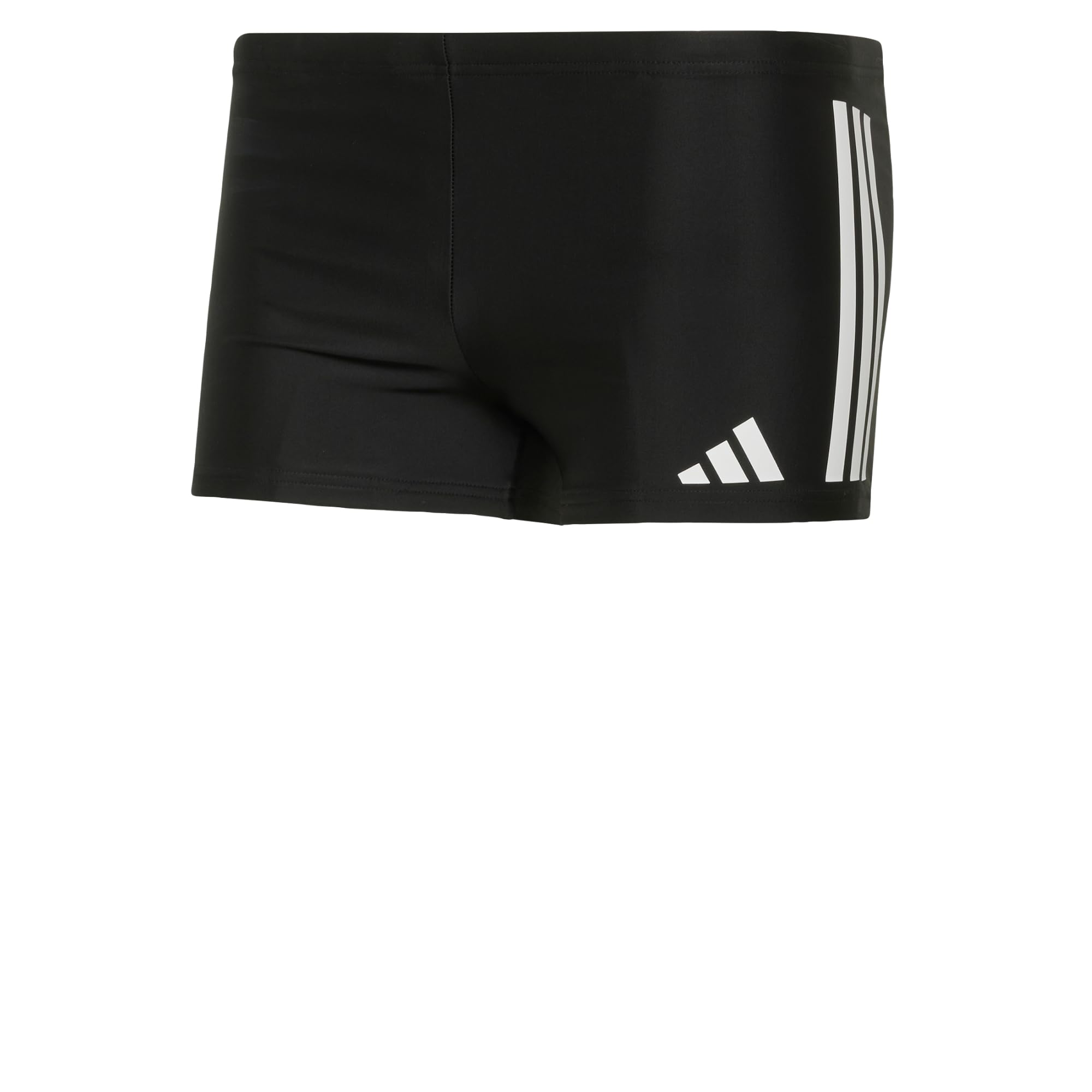 adidas Men's 3S Swim Boxers Swimwear, Black/White, 30