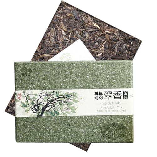 Thé Pu'er Yunnan Haiwan Emerald brique pour retrouver la légèreté