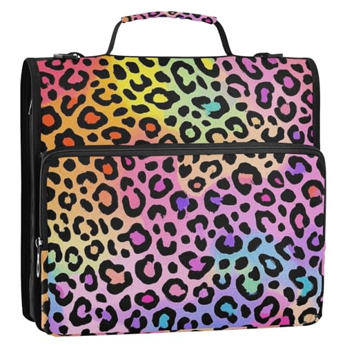 Amooorous Leopardenmuster Ordner HXWJKBKLL0035