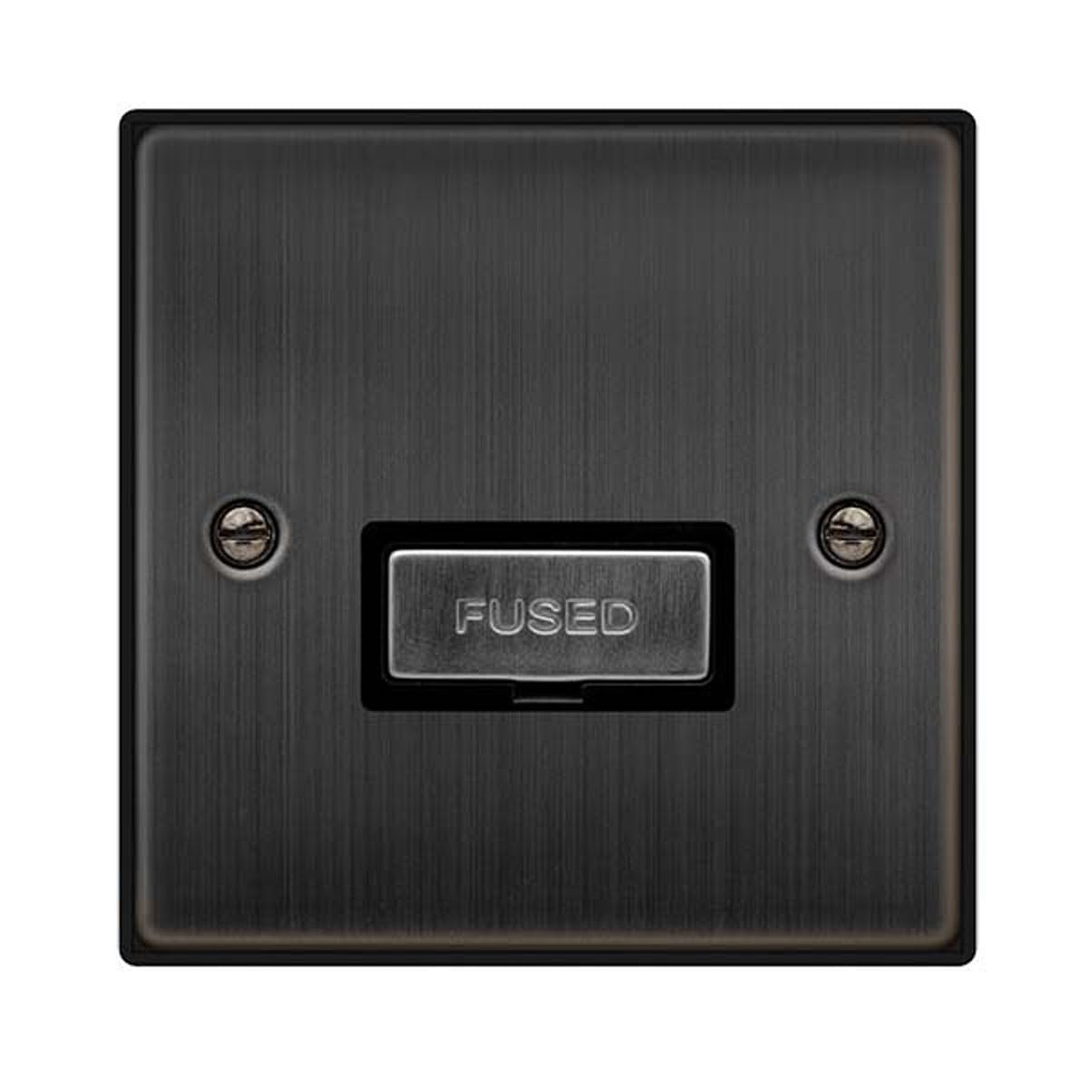 Click Matt Bronze 13A Fused Ingot Connection Unit